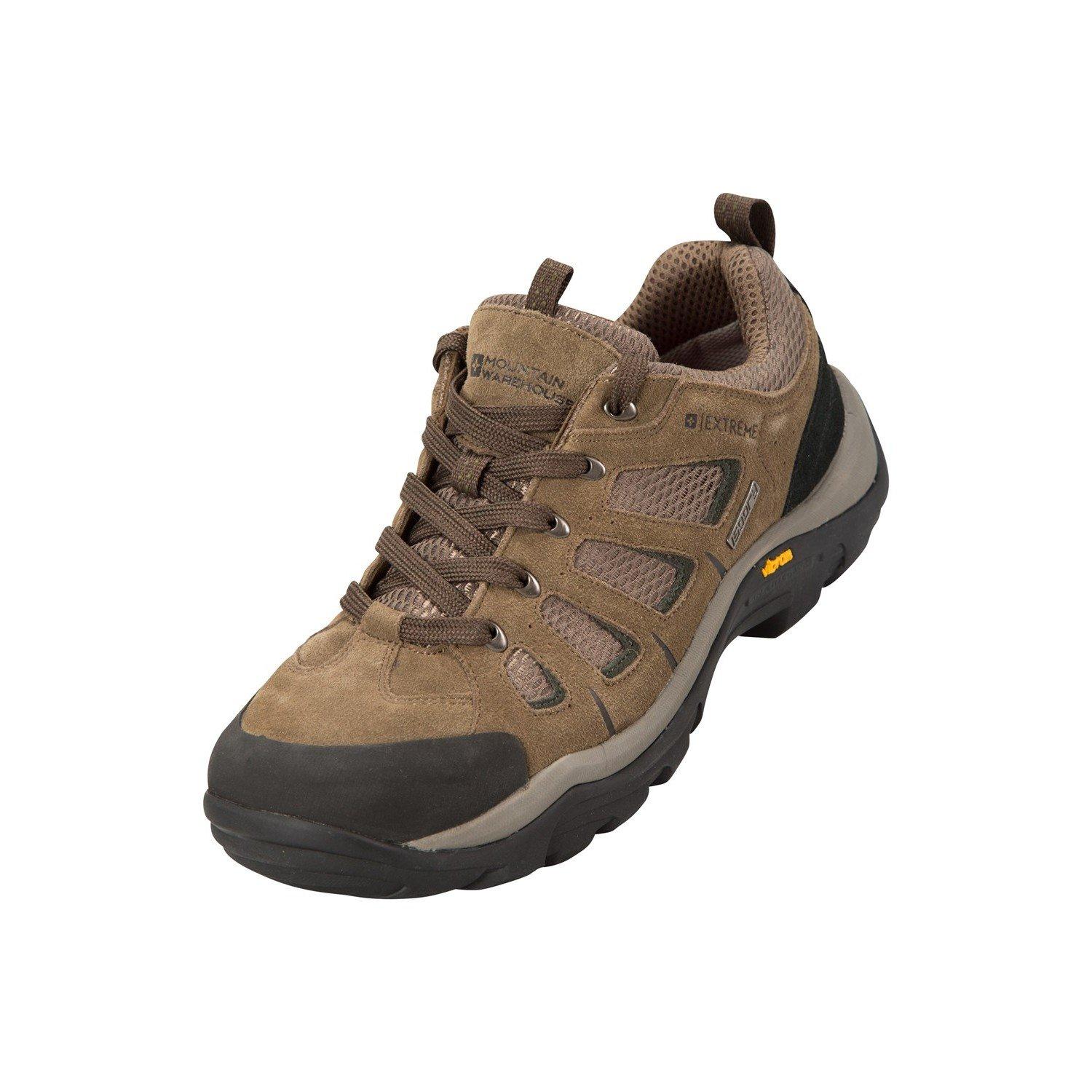 Wanderschuhe Field Extreme, Wildleder Herren Khaki 42 von Mountain Warehouse