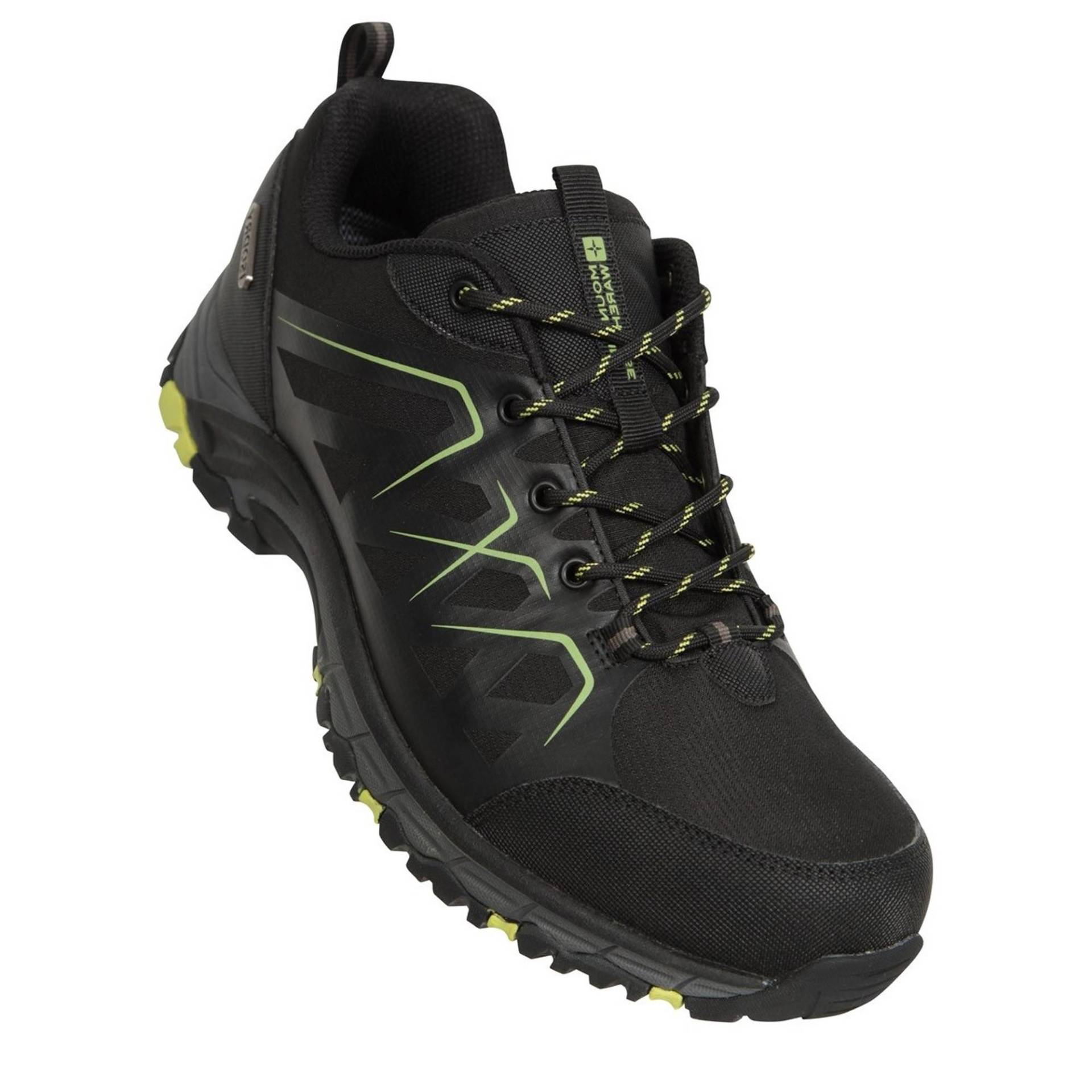 Wanderschuhe Inca Herren Schwarz 39.5 von Mountain Warehouse