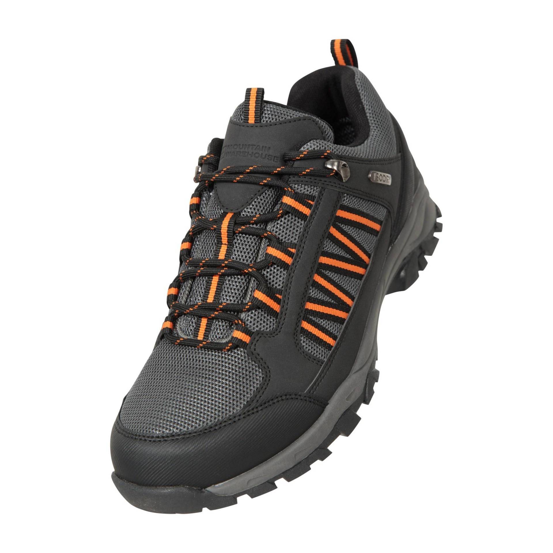 Wanderschuhe Path, Wasserfest Herren Schwarz 39.5 von Mountain Warehouse