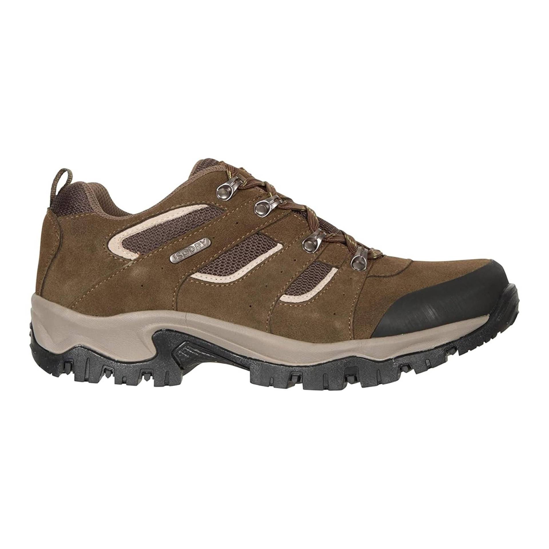 Wanderschuhe Voyage, Wildleder Herren Braun 47 von Mountain Warehouse