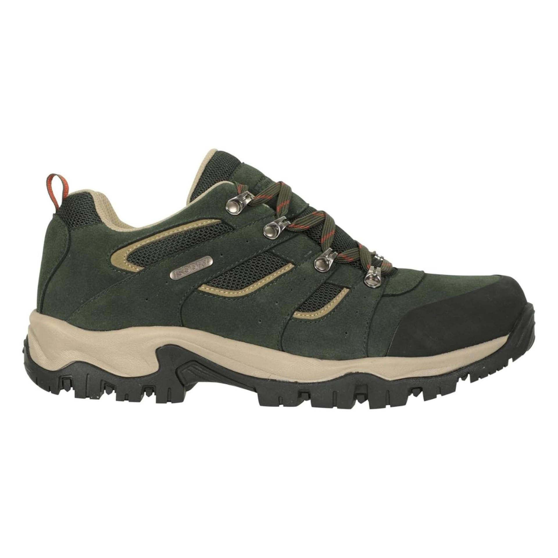 Wanderschuhe Voyage, Wildleder Herren Khaki 44.5 von Mountain Warehouse