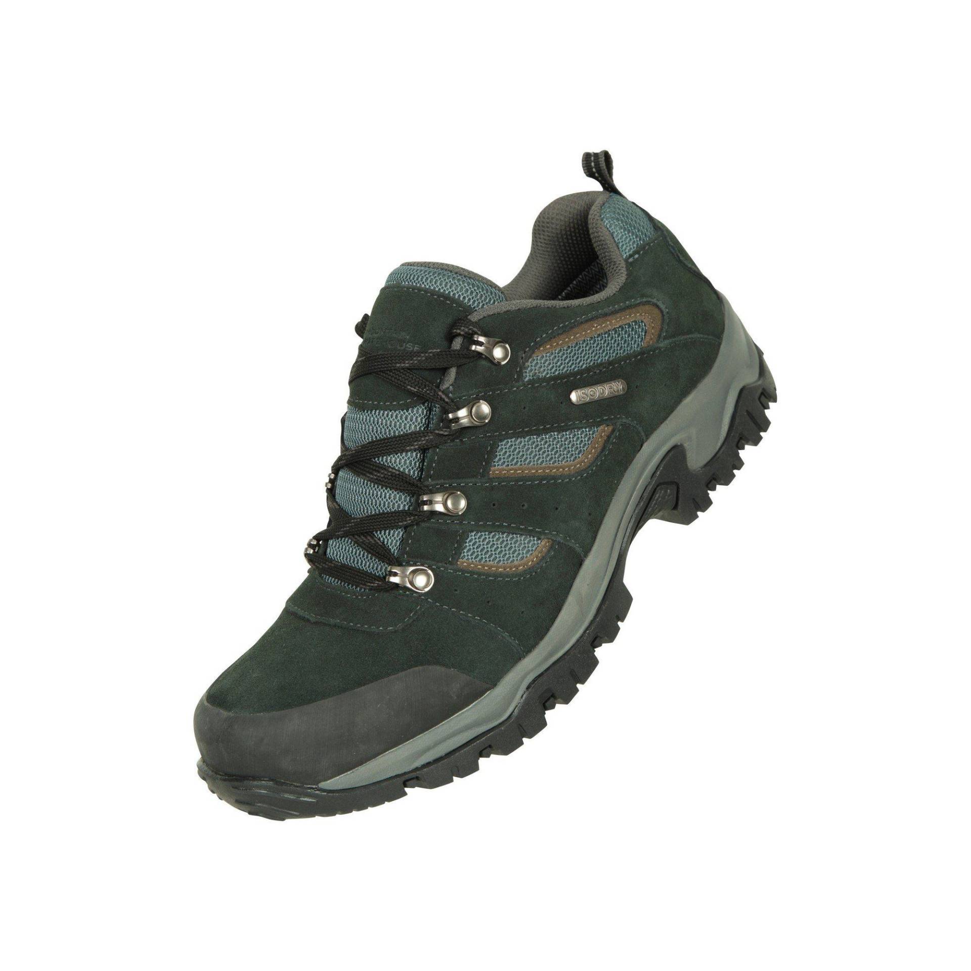 Wanderschuhe Voyage, Wildleder Herren Schwarz 39.5 von Mountain Warehouse