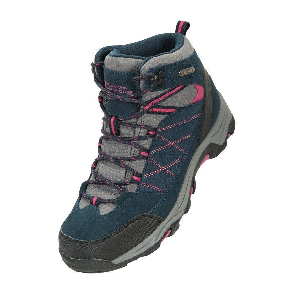 Wanderstiefel Rapid, Wasserfest, Wildleder Damen Marine 40.5 von Mountain Warehouse