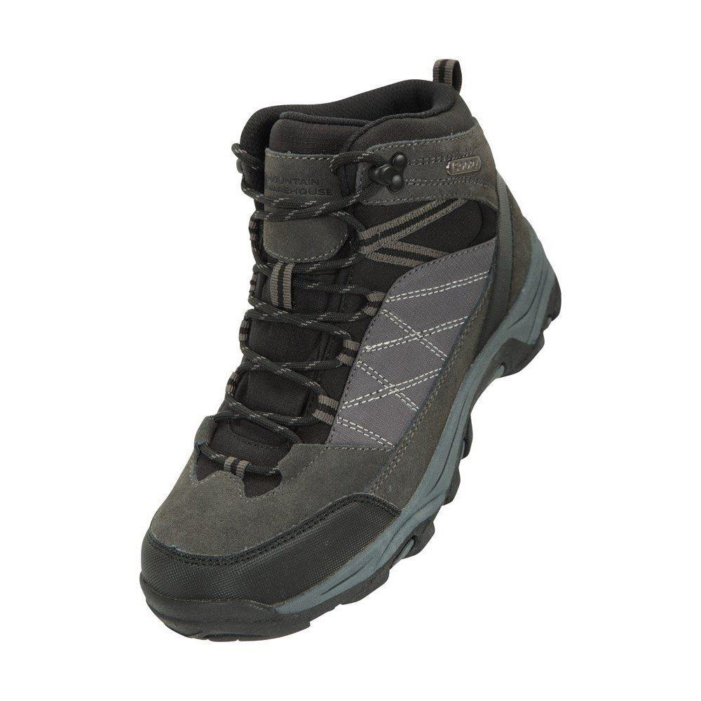 Wanderstiefel Rapid, Wasserfest, Wildleder Damen Schwarz 42 von Mountain Warehouse