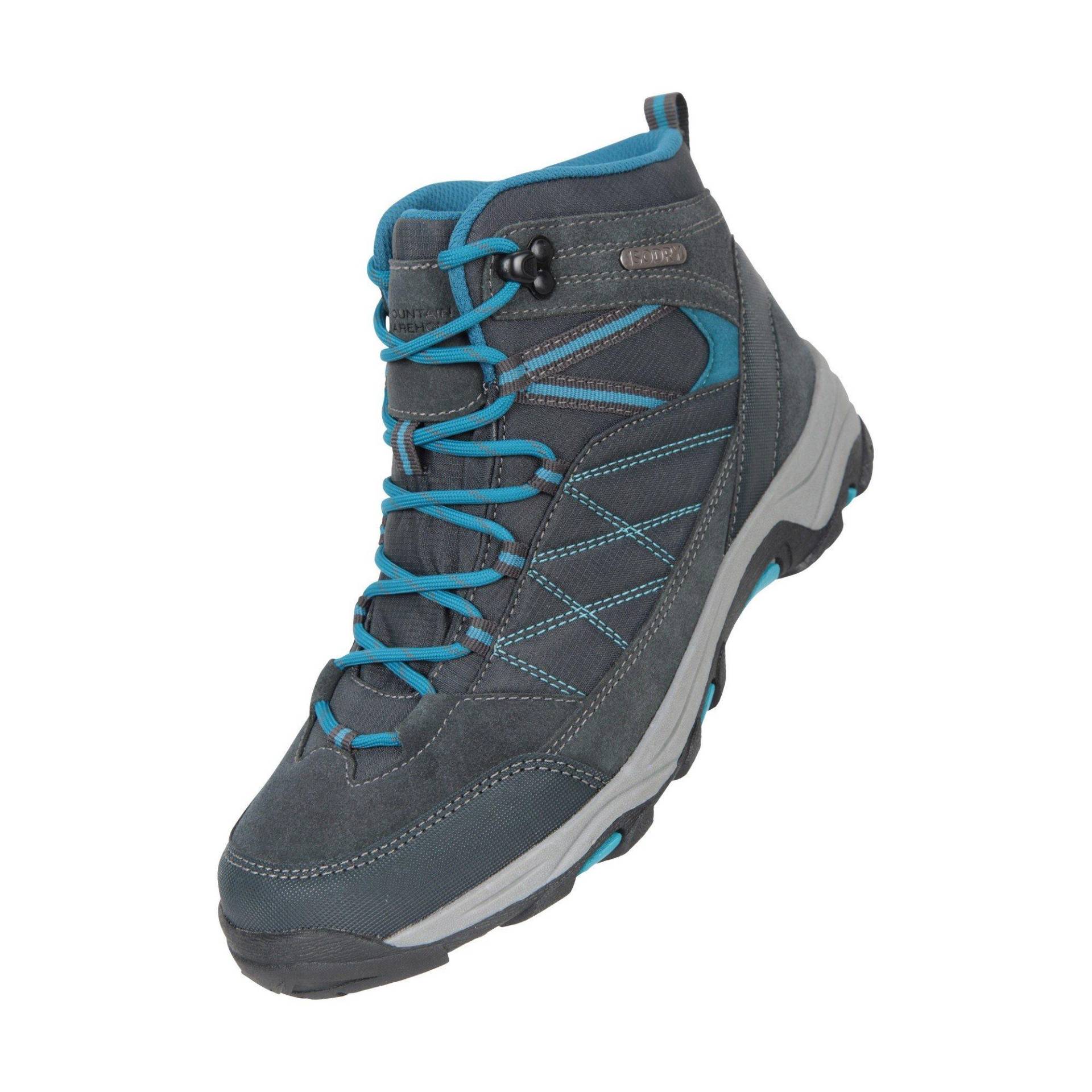 Wanderstiefel Rapid, Wildleder Damen Grau 38 von Mountain Warehouse