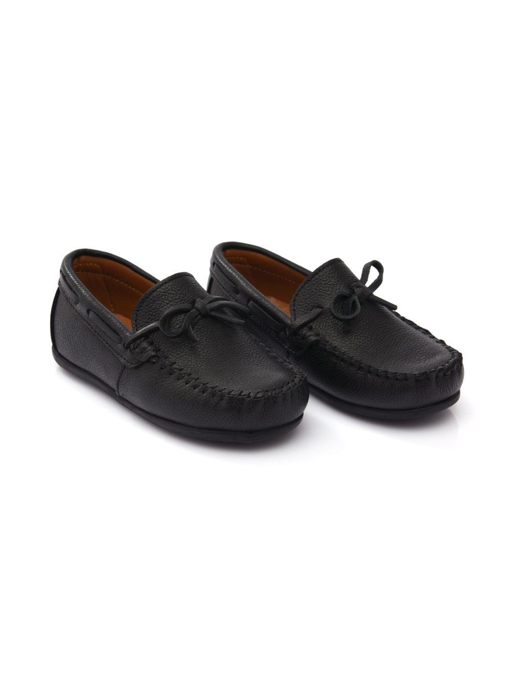 Moustache leather moccasin loafers - Black von Moustache