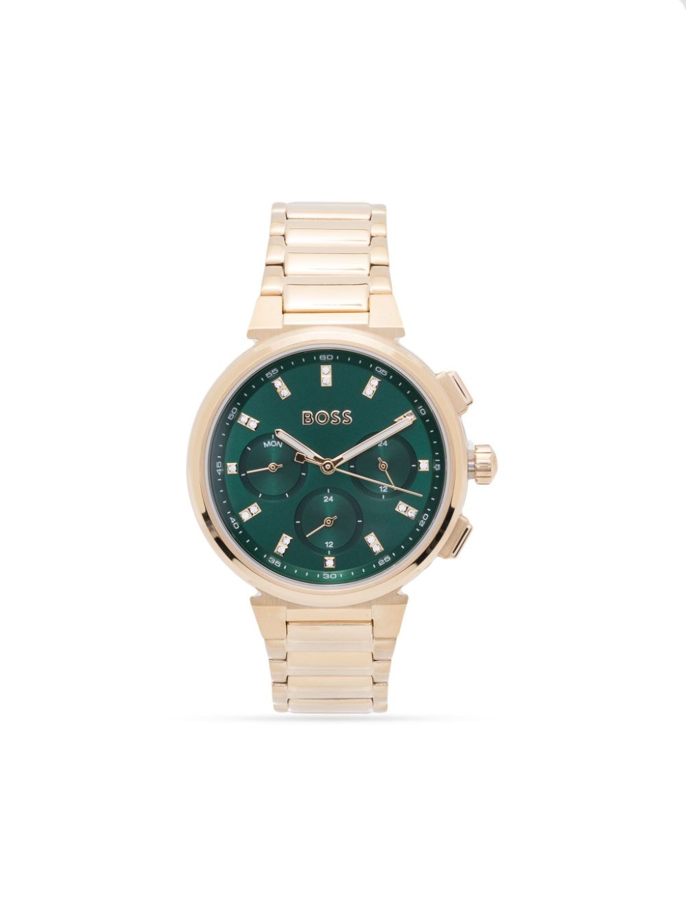 BOSS crystal-index quartz 36mm - Green von BOSS