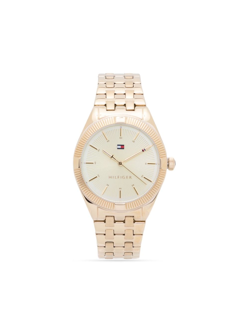 Tommy Hilfiger fluted-bezel quartz 32mm - Gold von Tommy Hilfiger