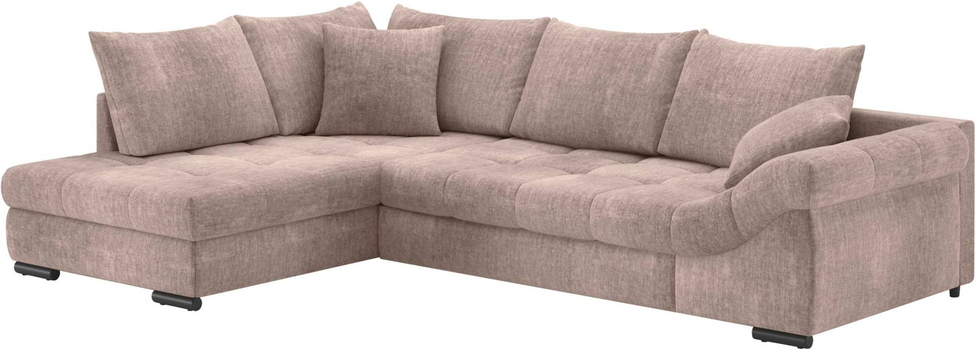 Mr. Couch Ecksofa »Allegro, L-Form«, mit Hochschläfer-Bettauszug, wahlweise mit Kaltschaum von Mr. Couch
