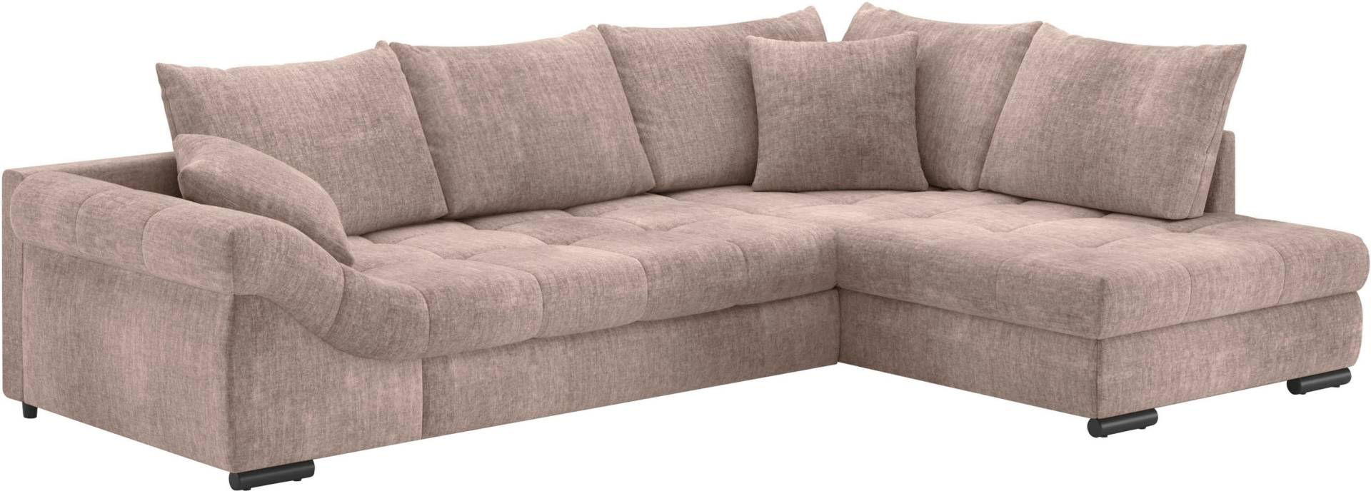 Mr. Couch Ecksofa »Allegro, L-Form«, mit Hochschläfer-Bettauszug, wahlweise mit Kaltschaum von Mr. Couch