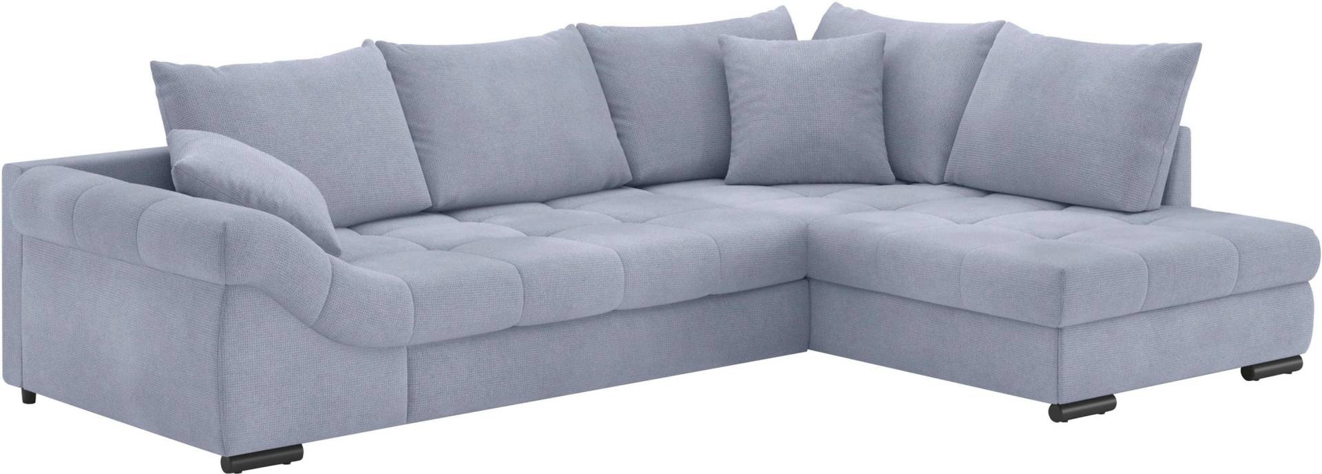 Mr. Couch Ecksofa »Allegro, L-Form«, mit Hochschläfer-Bettauszug, wahlweise mit Kaltschaum von Mr. Couch