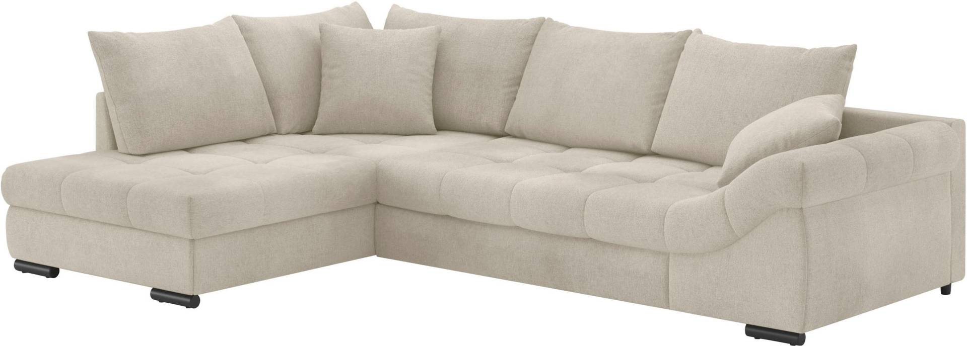 Mr. Couch Ecksofa »Allegro, L-Form«, mit Hochschläfer-Bettauszug, wahlweise mit Kaltschaum von Mr. Couch