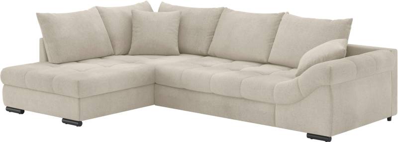 Mr. Couch Ecksofa »Allegro, L-Form«, mit Hochschläfer-Bettauszug, wahlweise mit Kaltschaum von Mr. Couch