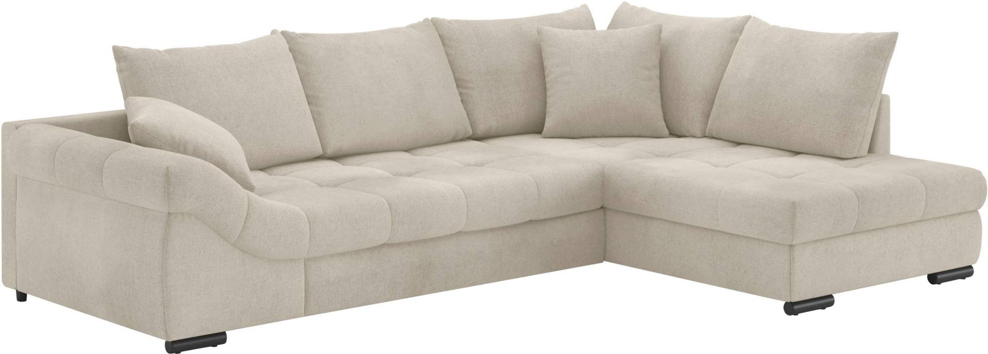 Mr. Couch Ecksofa »Allegro, L-Form«, mit Hochschläfer-Bettauszug, wahlweise mit Kaltschaum von Mr. Couch