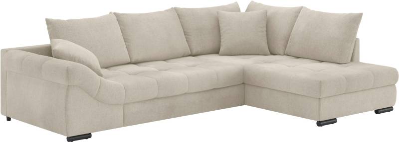Mr. Couch Ecksofa »Allegro, L-Form«, mit Hochschläfer-Bettauszug, wahlweise mit Kaltschaum von Mr. Couch