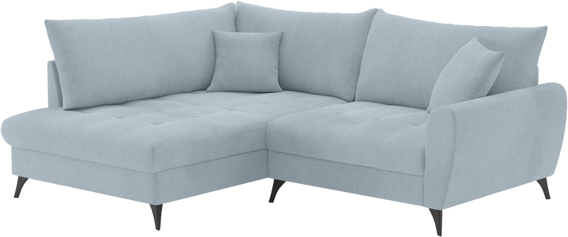 Mr. Couch Ecksofa »Blackburn II, L-Form«, Mit Kaltschaumpolsterung bis 140 kg belastbar von Mr. Couch
