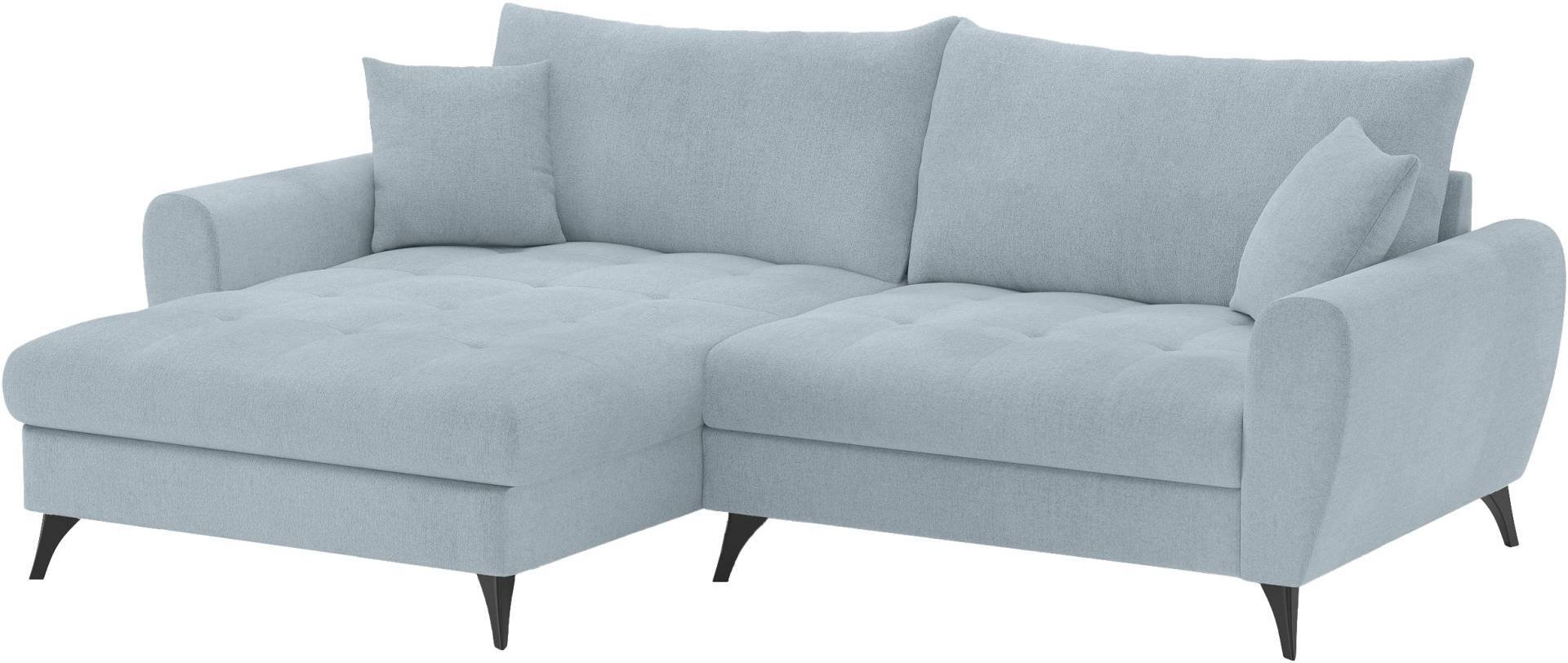 Mr. Couch Ecksofa »Blackburn II, L-Form«, Mit Kaltschaumpolsterung bis 140 kg belastbar von Mr. Couch