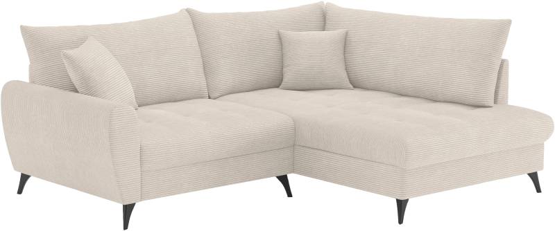 Mr. Couch Ecksofa »Blackburn II, L-Form«, Mit Kaltschaumpolsterung bis 140 kg belastbar von Mr. Couch