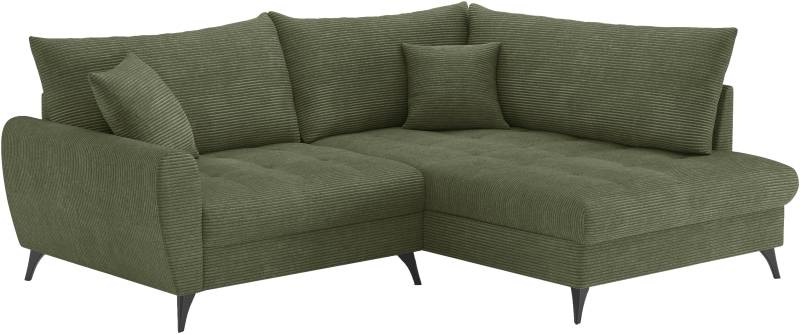 Mr. Couch Ecksofa »Blackburn II, L-Form«, Mit Kaltschaumpolsterung bis 140 kg belastbar von Mr. Couch