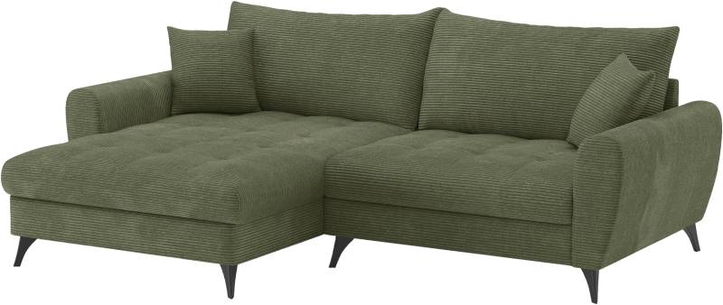 Mr. Couch Ecksofa »Blackburn II, L-Form«, Mit Kaltschaumpolsterung bis 140 kg belastbar von Mr. Couch