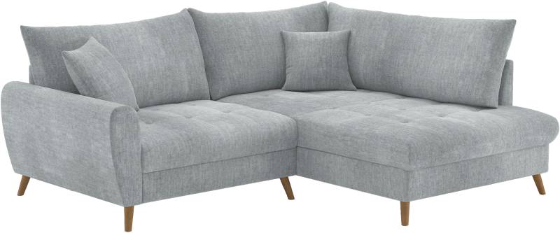 Mr. Couch Ecksofa »Blackburn II L-Form«, Wahlweise mit Kaltschaumpolsterung bis 140 kg belastbar von Mr. Couch