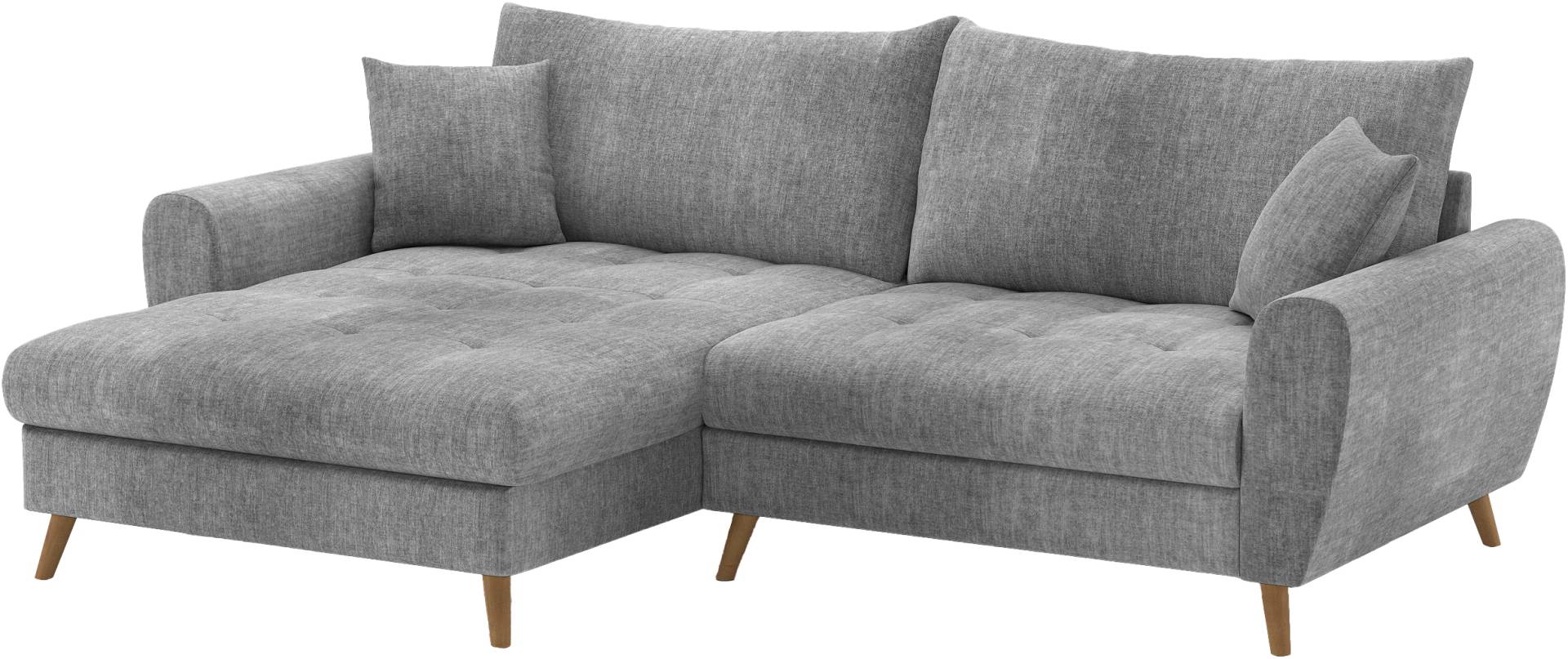 Mr. Couch Ecksofa »Blackburn II L-Form«, Wahlweise mit Kaltschaumpolsterung bis 140 kg belastbar von Mr. Couch