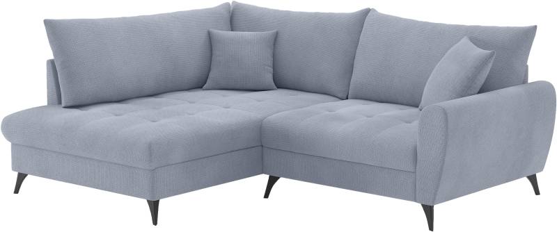 Mr. Couch Ecksofa »Blackburn II L-Form«, Wahlweise mit Kaltschaumpolsterung bis 140 kg belastbar von Mr. Couch