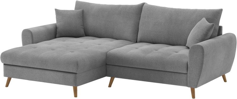 Mr. Couch Ecksofa »Blackburn II L-Form«, Wahlweise mit Kaltschaumpolsterung bis 140 kg belastbar von Mr. Couch