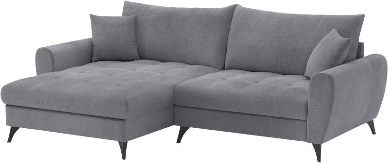 Mr. Couch Ecksofa »Blackburn II L-Form«, Wahlweise mit Kaltschaumpolsterung bis 140 kg belastbar von Mr. Couch