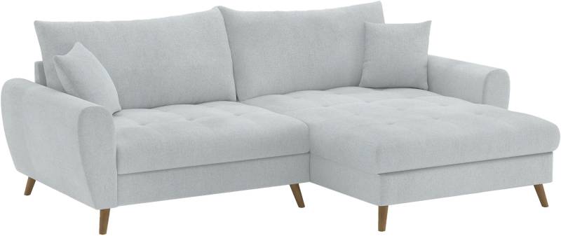 Mr. Couch Ecksofa »Blackburn II L-Form«, Wahlweise mit Kaltschaumpolsterung bis 140 kg belastbar von Mr. Couch