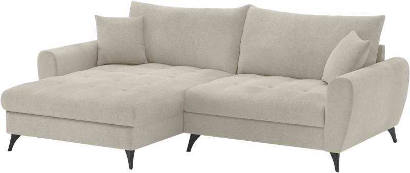 Mr. Couch Ecksofa »Blackburn II L-Form«, Wahlweise mit Kaltschaumpolsterung bis 140 kg belastbar von Mr. Couch