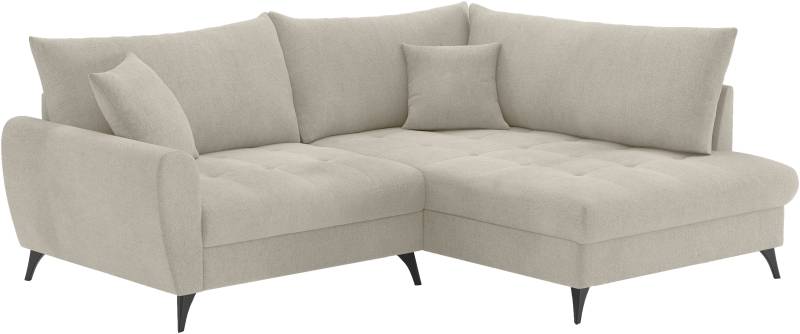Mr. Couch Ecksofa »Blackburn II L-Form«, Wahlweise mit Kaltschaumpolsterung bis 140 kg belastbar von Mr. Couch
