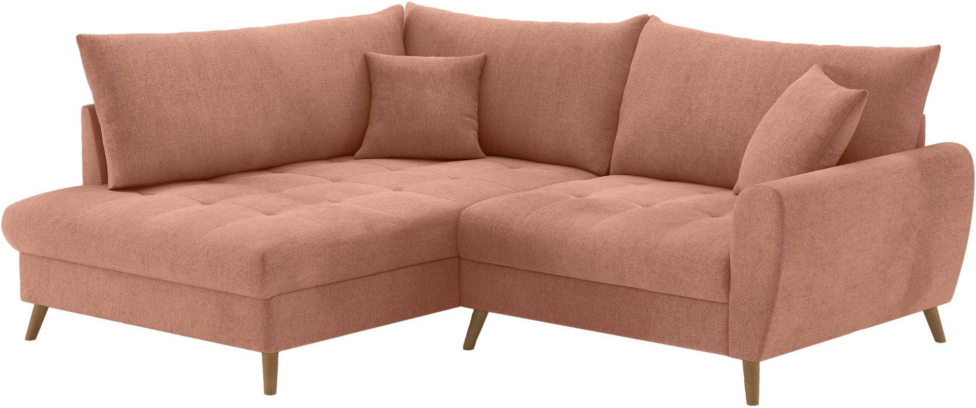 Mr. Couch Ecksofa »Blackburn II L-Form«, Wahlweise mit Kaltschaumpolsterung bis 140 kg belastbar Mr. Couch Ecksofa »Blackburn II L-Form«, Wahlweise mit Kaltschaumpolsterung bis 140 kg belastbar von Mr. Couch
