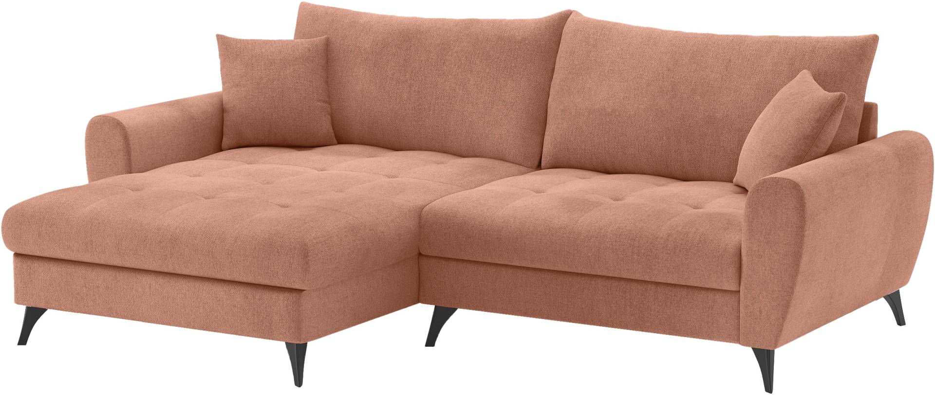 Mr. Couch Ecksofa »Blackburn II L-Form«, Wahlweise mit Kaltschaumpolsterung bis 140 kg belastbar Mr. Couch Ecksofa »Blackburn II L-Form«, Wahlweise mit Kaltschaumpolsterung bis 140 kg belastbar von Mr. Couch