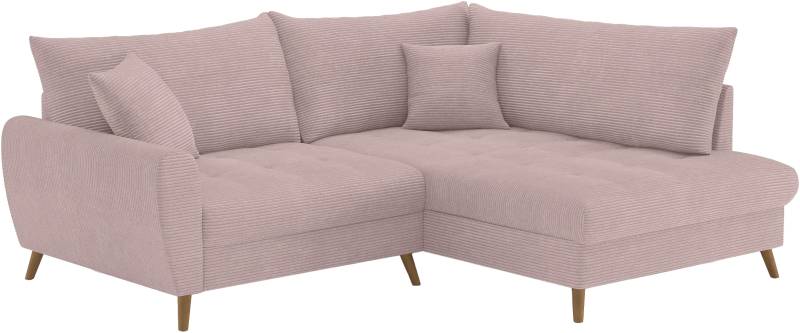 Mr. Couch Ecksofa »Blackburn II L-Form«, Wahlweise mit Kaltschaumpolsterung bis 140 kg belastbar von Mr. Couch