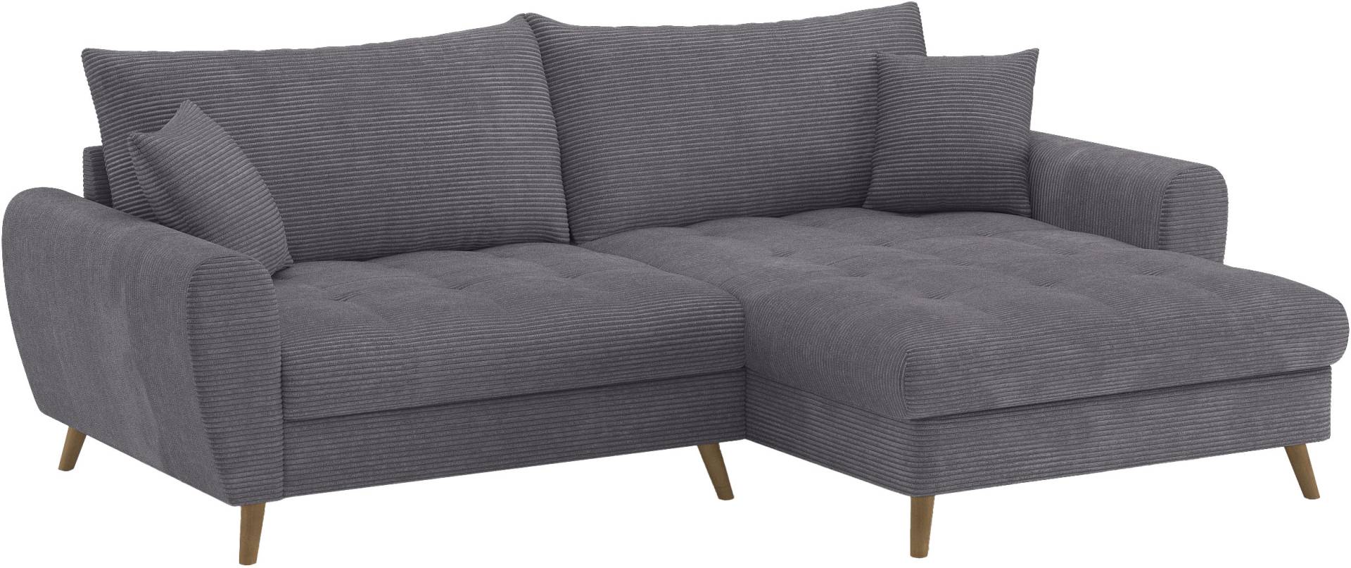 Mr. Couch Ecksofa »Blackburn II L-Form«, Wahlweise mit Kaltschaumpolsterung bis 140 kg belastbar von Mr. Couch