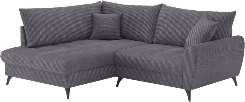 Mr. Couch Ecksofa »Blackburn II L-Form«, Wahlweise mit Kaltschaumpolsterung bis 140 kg belastbar von Mr. Couch