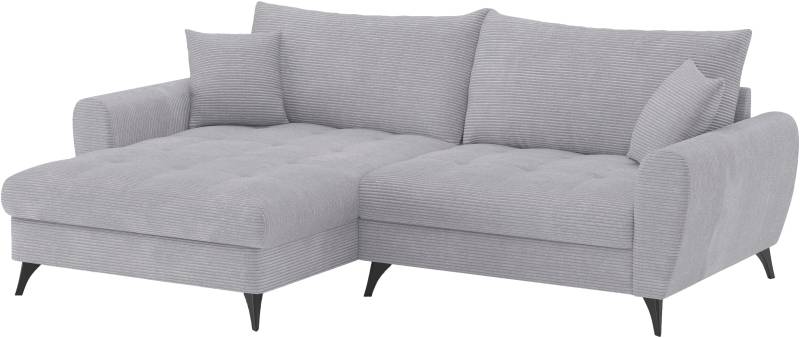 Mr. Couch Ecksofa »Blackburn II L-Form«, Wahlweise mit Kaltschaumpolsterung bis 140 kg belastbar von Mr. Couch