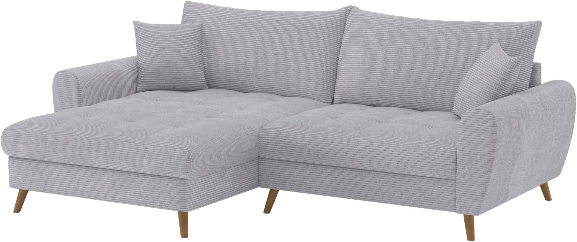Mr. Couch Ecksofa »Blackburn II L-Form«, Wahlweise mit Kaltschaumpolsterung bis 140 kg belastbar von Mr. Couch
