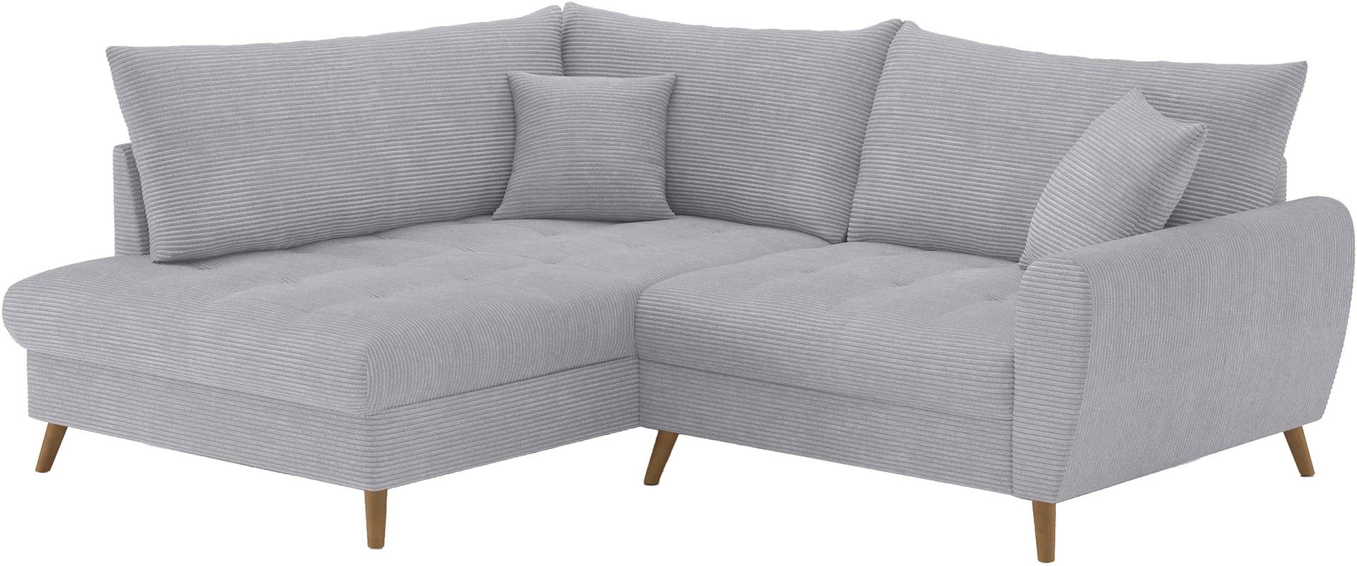 Mr. Couch Ecksofa »Blackburn II L-Form«, Wahlweise mit Kaltschaumpolsterung bis 140 kg belastbar von Mr. Couch