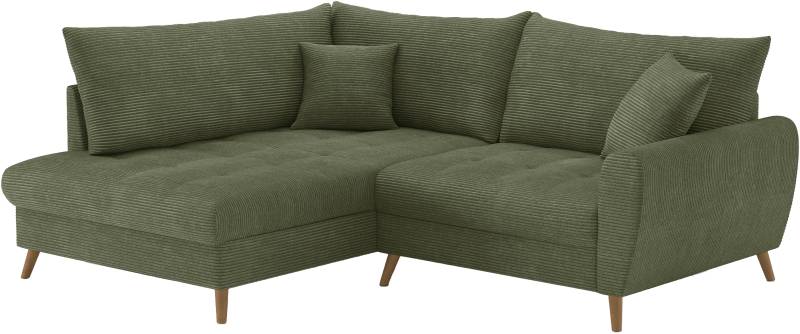 Mr. Couch Ecksofa »Blackburn II L-Form«, Wahlweise mit Kaltschaumpolsterung bis 140 kg belastbar von Mr. Couch