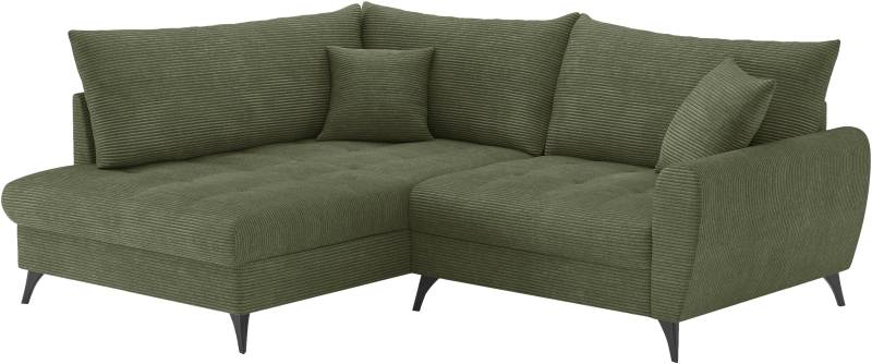 Mr. Couch Ecksofa »Blackburn II L-Form«, Wahlweise mit Kaltschaumpolsterung bis 140 kg belastbar von Mr. Couch
