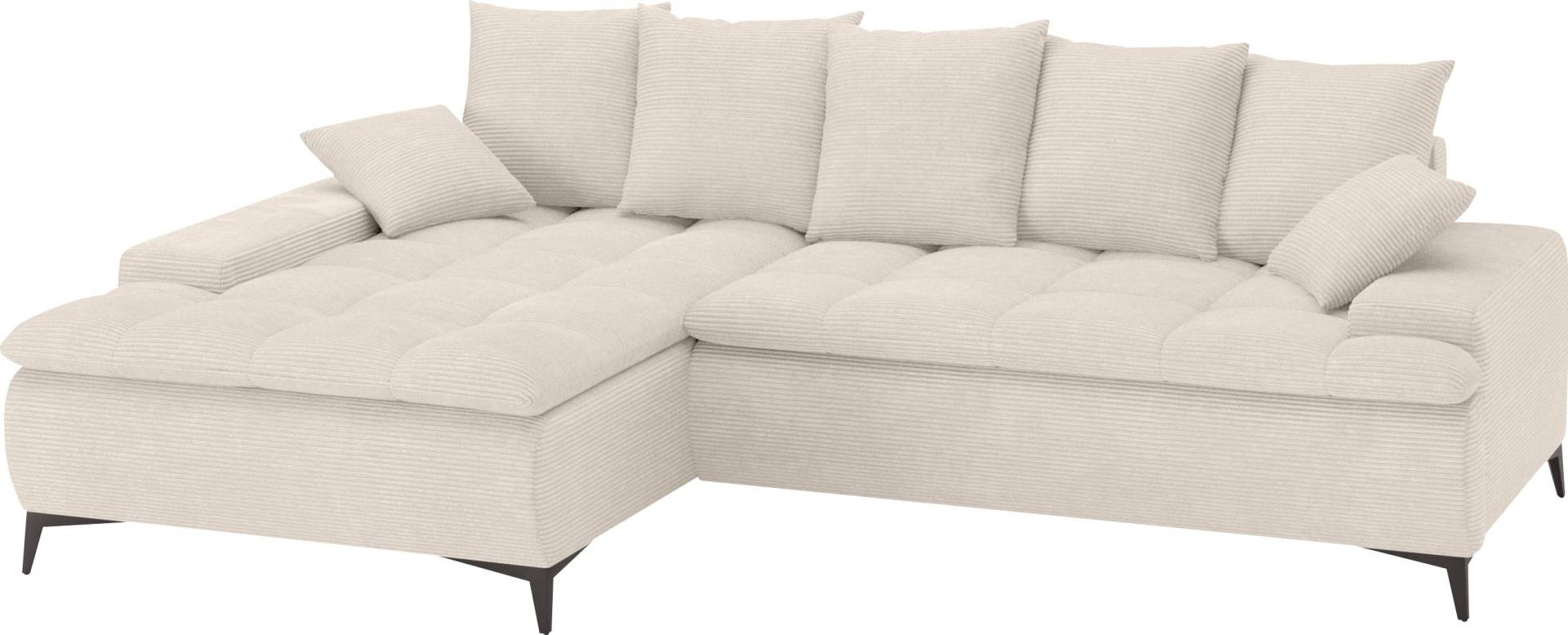Mr. Couch Ecksofa »Haiti III, L-Form«, Mit Kaltschaum, bis 140 kg belastbar von Mr. Couch