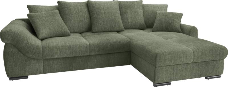 Mr. Couch Ecksofa »Livorno DuraFlex L-Form«, inkl. Hochschläfer-Bettauszug, XL-Bettkasten weiss beschichtet von Mr. Couch