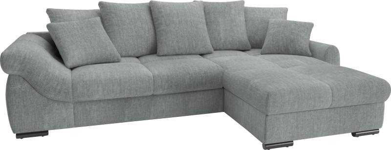 Mr. Couch Ecksofa »Livorno DuraFlex L-Form«, inkl. Hochschläfer-Bettauszug, XL-Bettkasten weiss beschichtet von Mr. Couch