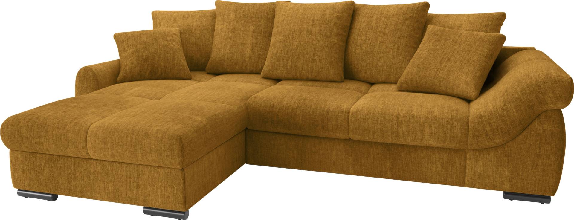 Mr. Couch Ecksofa »Livorno DuraFlex L-Form«, inkl. Hochschläfer-Bettauszug, XL-Bettkasten weiss beschichtet Mr. Couch Ecksofa »Livorno DuraFlex L-Form«, inkl. Hochschläfer-Bettauszug, XL-Bettkasten weiss beschichtet von Mr. Couch