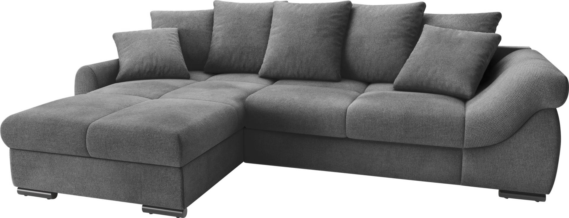Mr. Couch Ecksofa »Livorno DuraFlex L-Form«, inkl. Hochschläfer-Bettauszug, XL-Bettkasten weiss beschichtet Mr. Couch Ecksofa »Livorno DuraFlex L-Form«, inkl. Hochschläfer-Bettauszug, XL-Bettkasten weiss beschichtet von Mr. Couch
