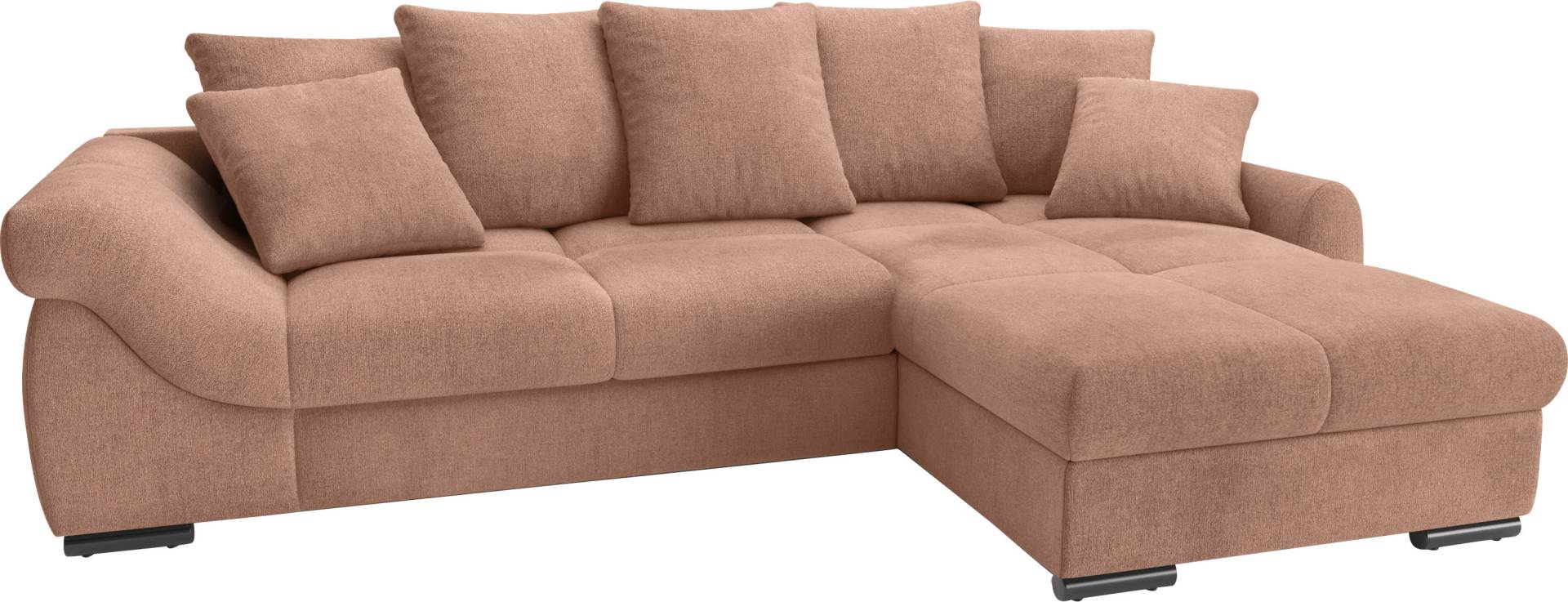 Mr. Couch Ecksofa »Livorno DuraFlex L-Form«, inkl. Hochschläfer-Bettauszug, XL-Bettkasten weiss beschichtet Mr. Couch Ecksofa »Livorno DuraFlex L-Form«, inkl. Hochschläfer-Bettauszug, XL-Bettkasten weiss beschichtet von Mr. Couch