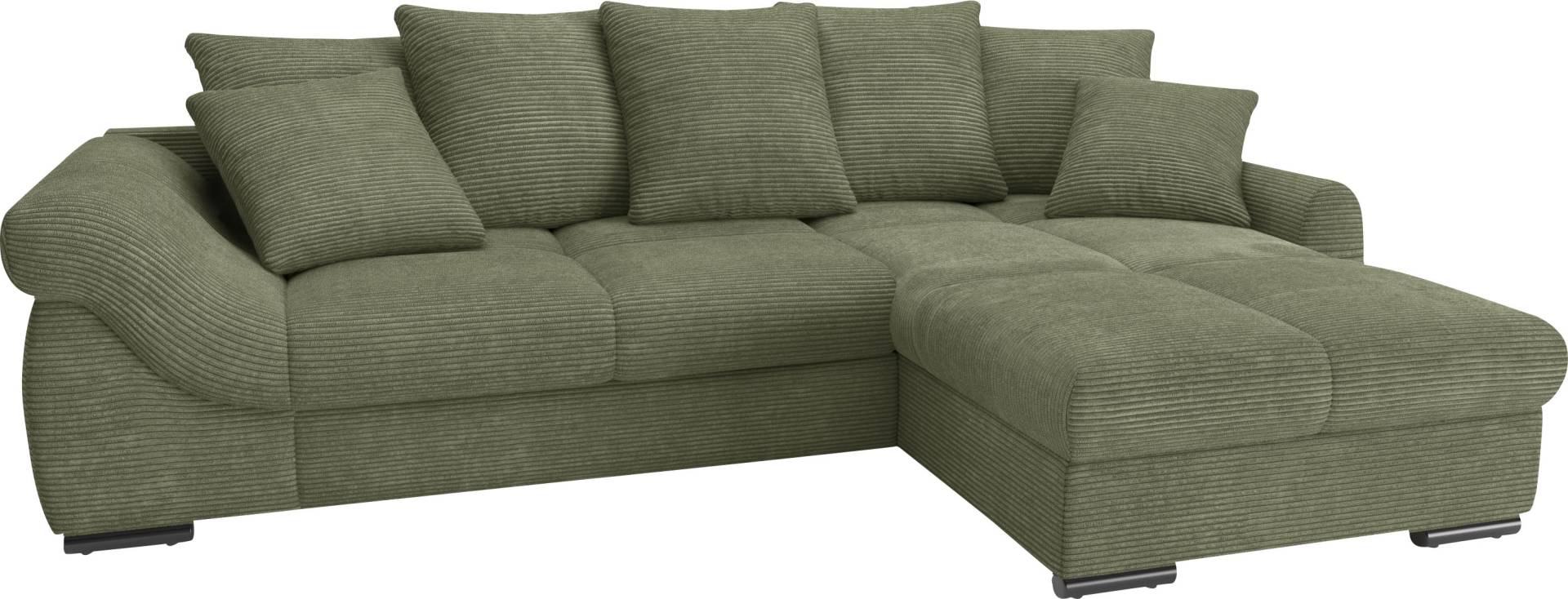 Mr. Couch Ecksofa »Livorno DuraFlex L-Form«, inkl. Hochschläfer-Bettauszug, XL-Bettkasten weiss beschichtet Mr. Couch Ecksofa »Livorno DuraFlex L-Form«, inkl. Hochschläfer-Bettauszug, XL-Bettkasten weiss beschichtet von Mr. Couch