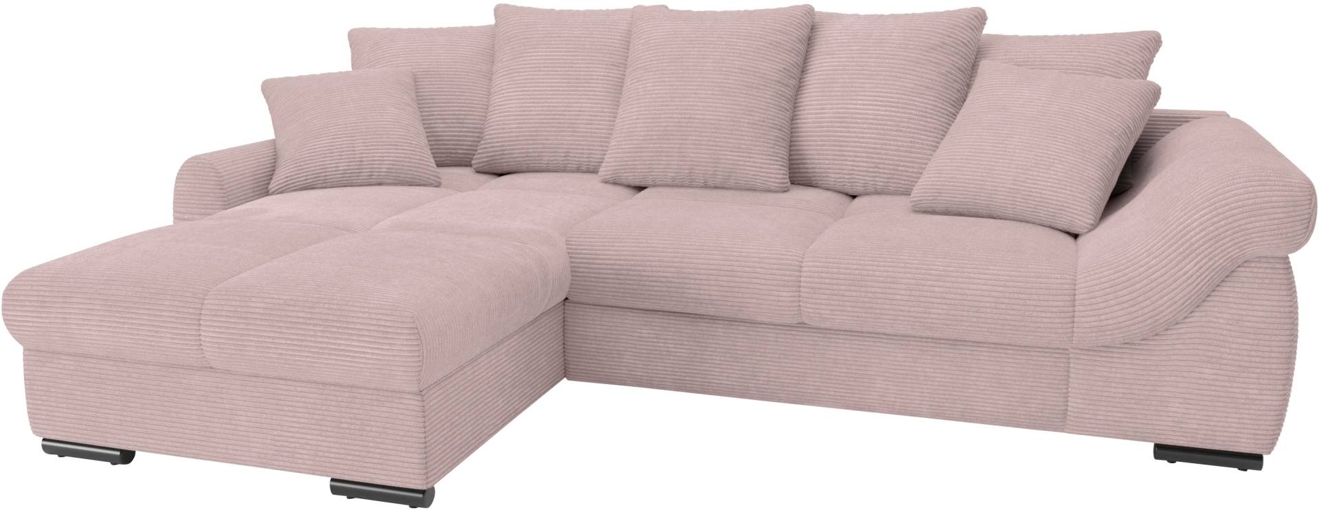 Mr. Couch Ecksofa »Livorno L-Form«, inkl. Hochschläfer-Bettauszug, XL-Bettkasten weiss beschichtet Mr. Couch Ecksofa »Livorno L-Form«, inkl. Hochschläfer-Bettauszug, XL-Bettkasten weiss beschichtet von Mr. Couch